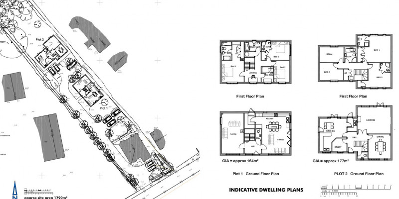 Outline planning permission approved for two dwelings in Wiltshire