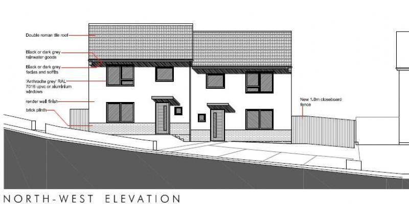 Pair of dwellings allowed on green space in Dorset