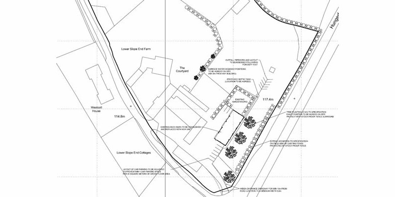 New employment building permitted in the countryside