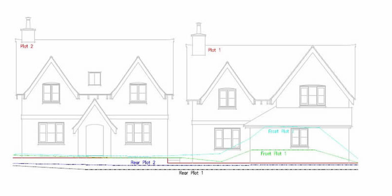 Two dwellings approved in sensitive landscape